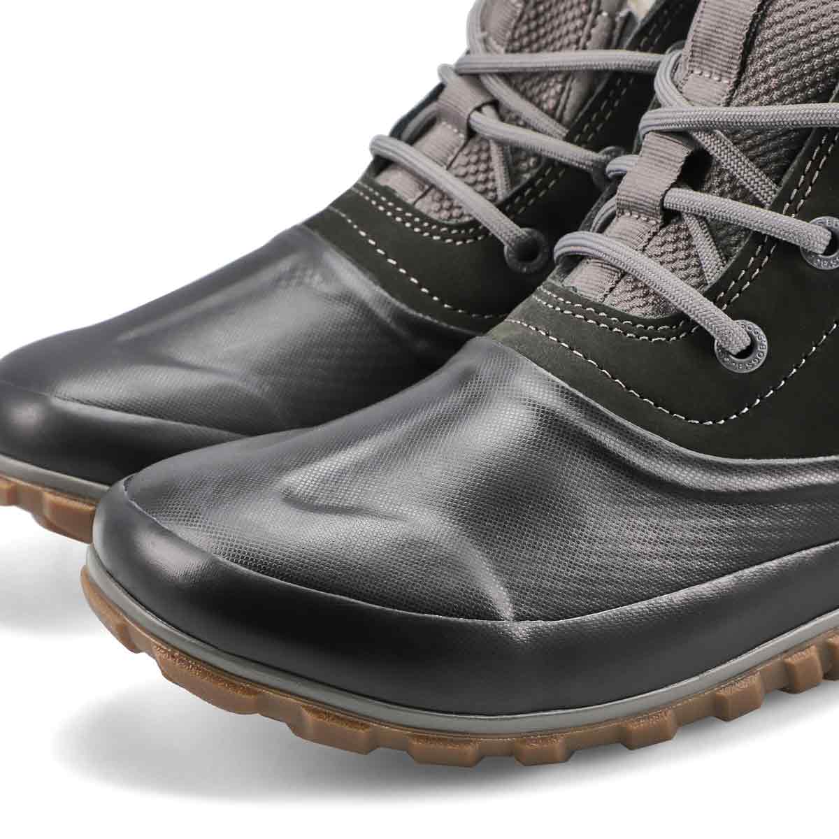 Women's Classic Casual Lace Waterproof Boot - Dark Grey