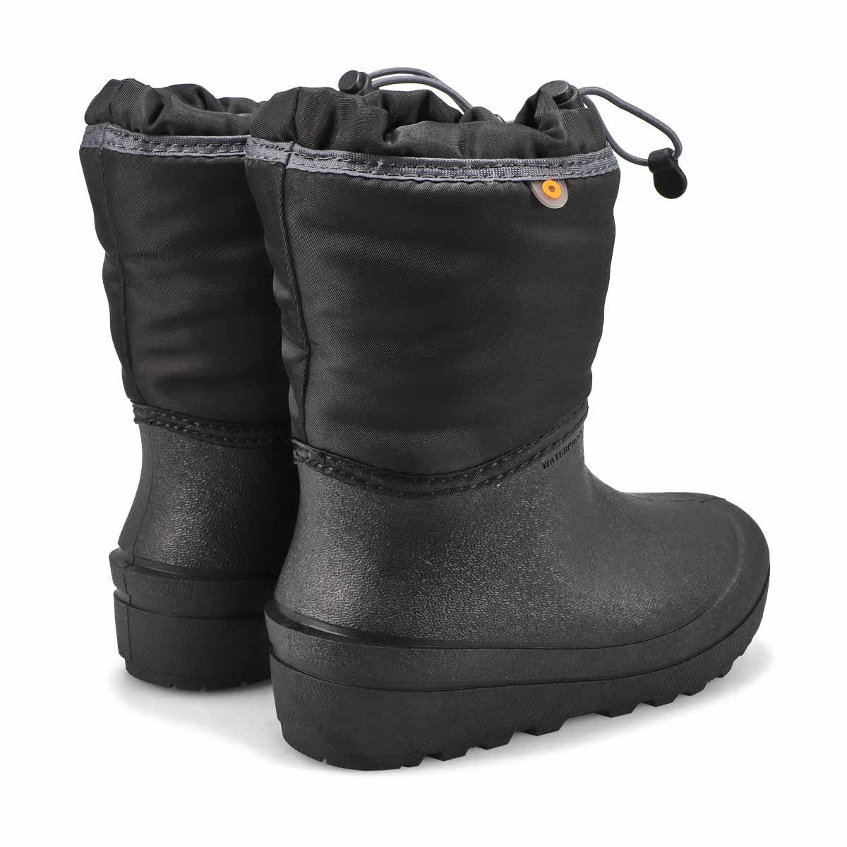 Kids' Snow Shell Solid Winter Boot - Black