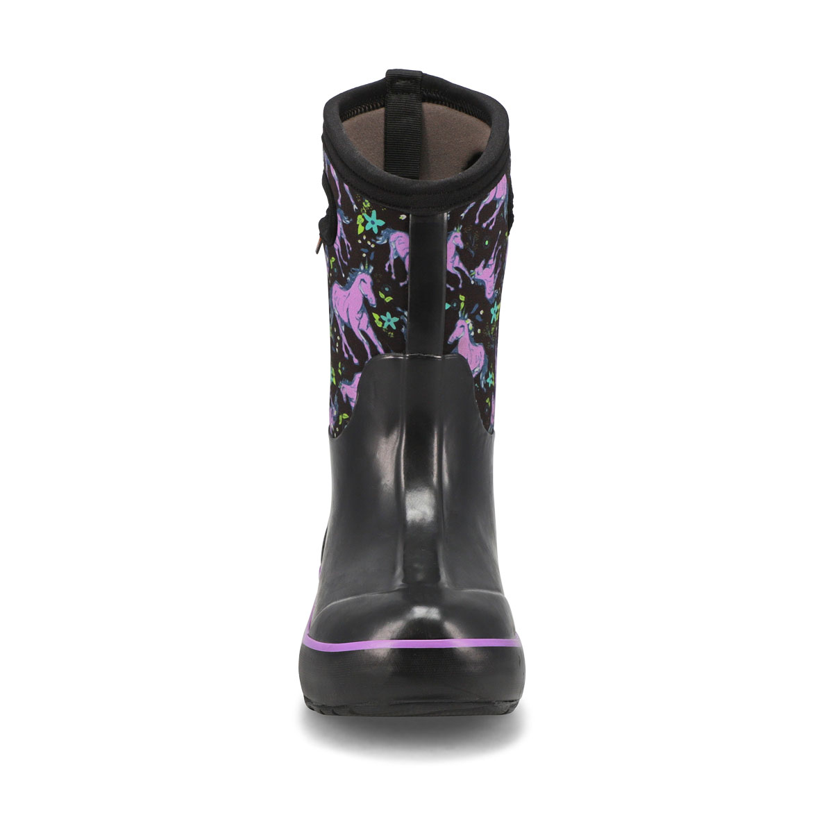 Botte CLASSIC II UNICORN AWESOME, noir, filles