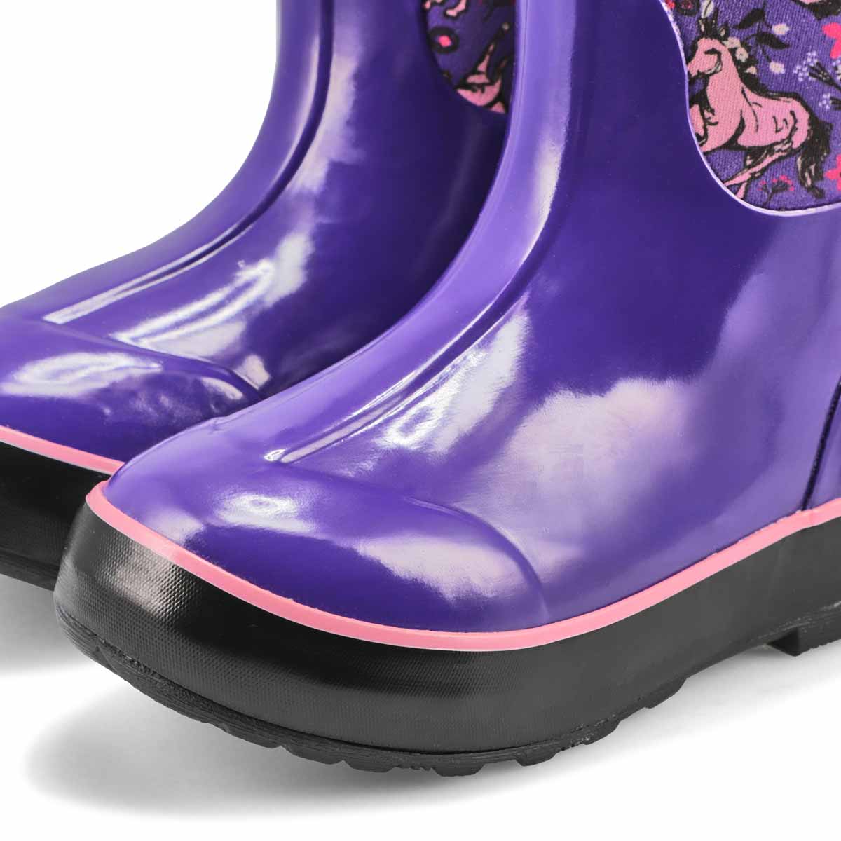 Botte CLASSIC II UNICORN AWESOME, violet, filles