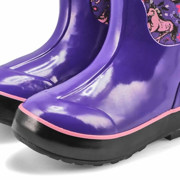 Girls' Classic II Unicorn Awesome Boot - Violet
