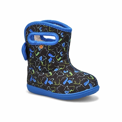 Botte Baby Bogs II Pets, noir multi, bébés-G