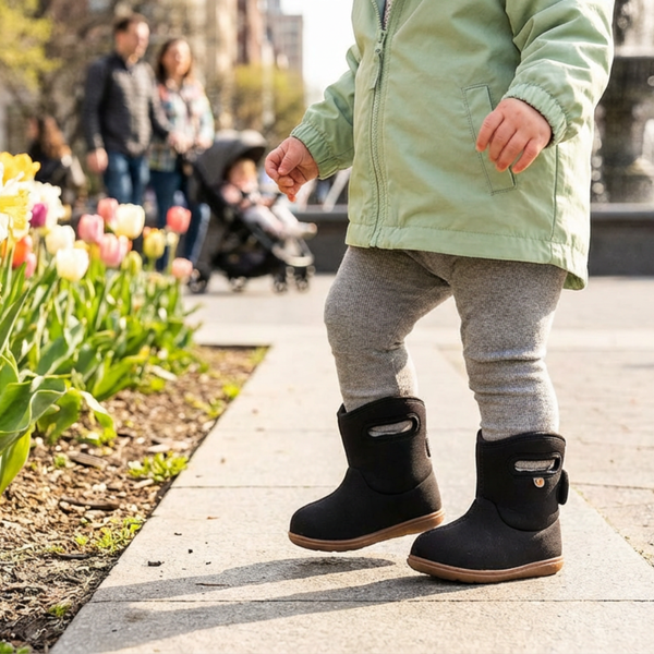 Infants' Baby Bogs II Solid Boot - Black