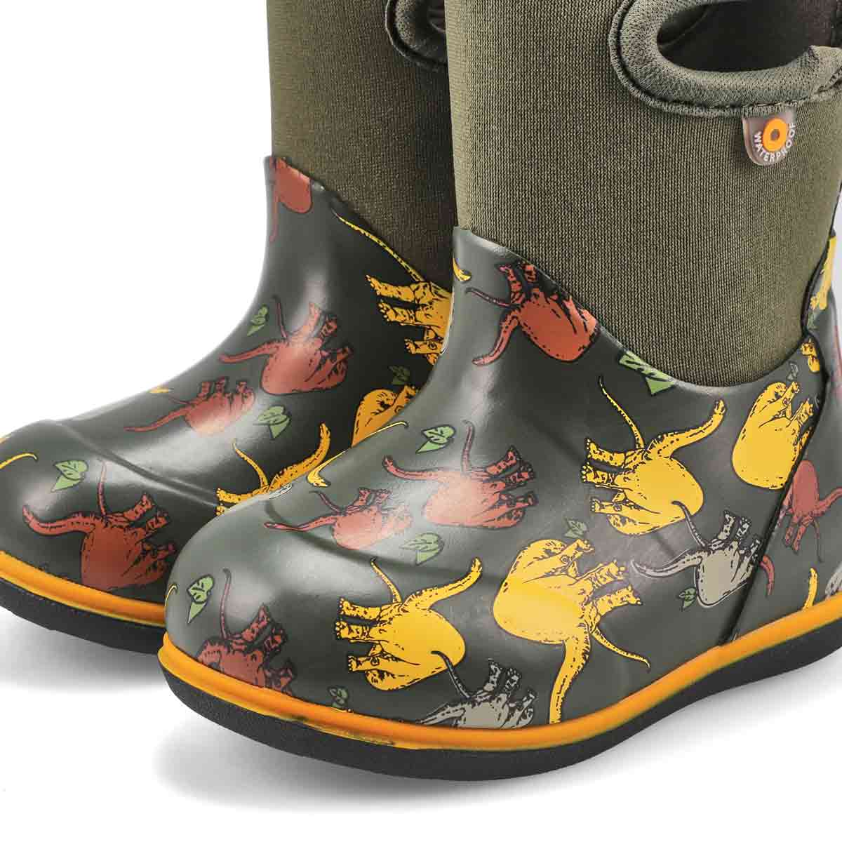 Kids dinosaur boots hotsell