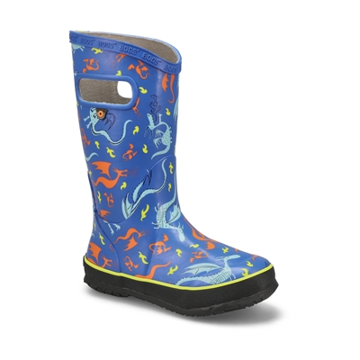 Botte de pluie Dragons, bleu multi, garçons