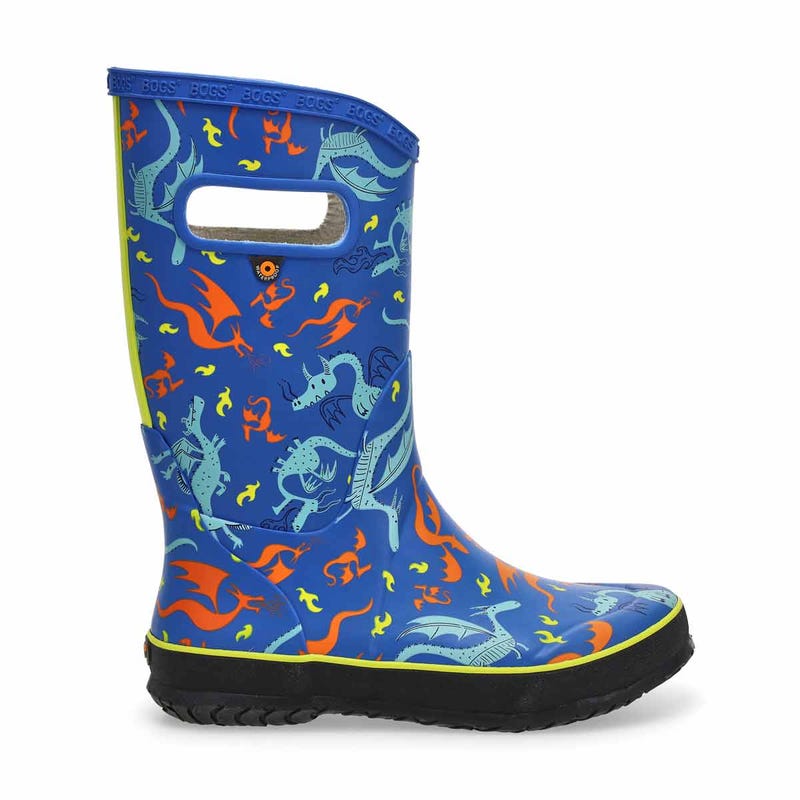 Botte de pluie DRAGONS, bleu multi, garçons