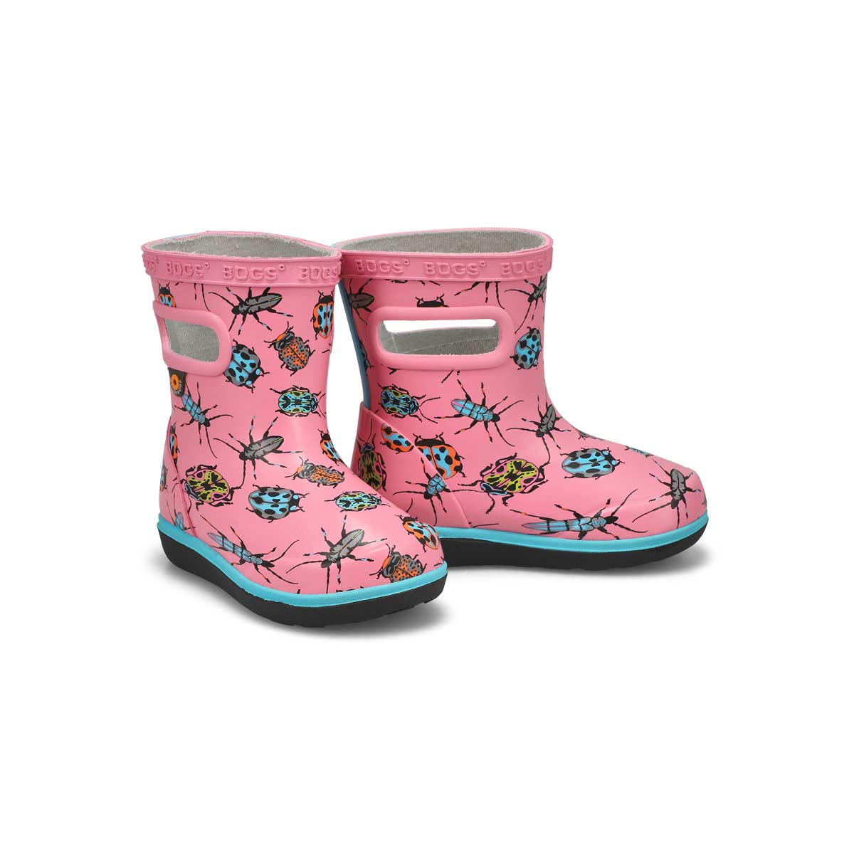 Inflants' Skipper II Bugs Rain Boot - Blush