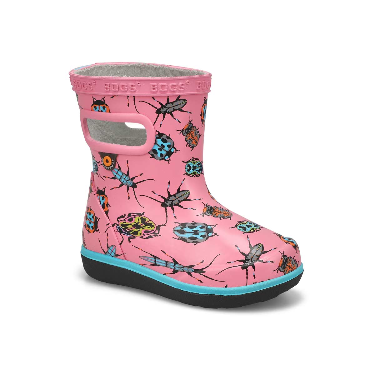 Inflants' Skipper II Bugs Rain Boot - Blush