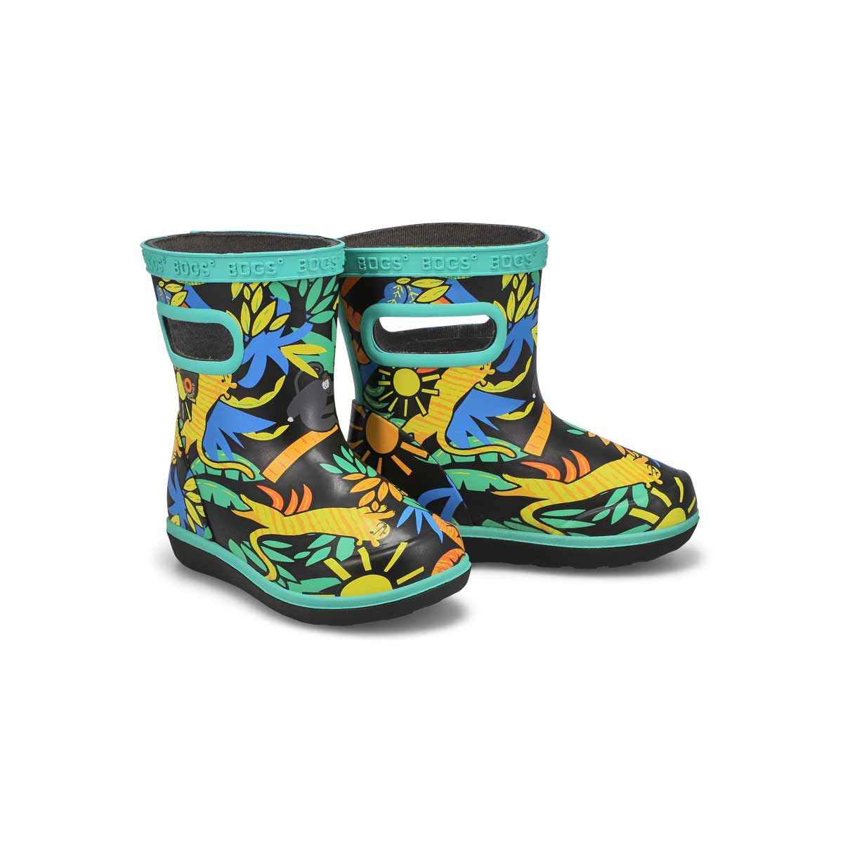 Infants'  Skipper II Jungle Rain Boot - Black