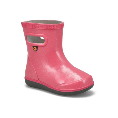 Botte de pluie Skipper II Glitter, rose, bébés-F