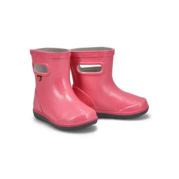 Botte de pluie SKIPPER II GLITTER, rose, bébés