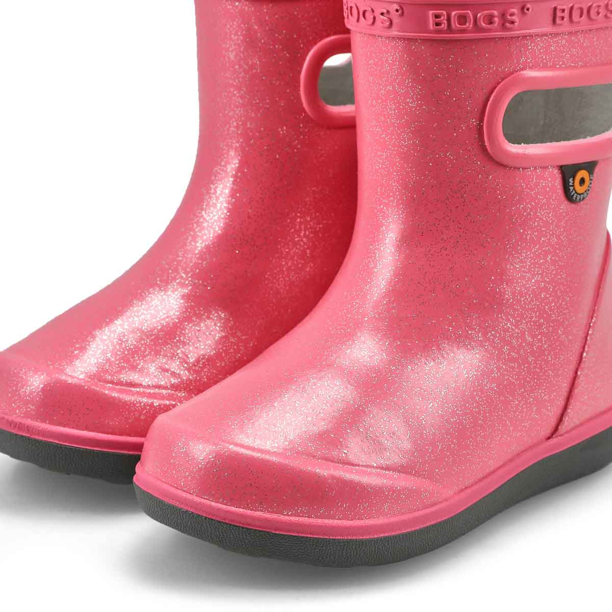 Botte de pluie SKIPPER II GLITTER, rose, bébés