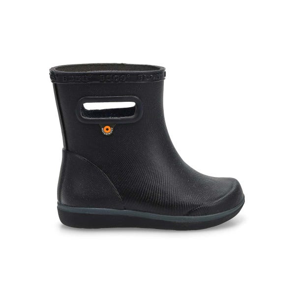 Botte de pluie SKIPPER II SOLID, noir, bébés