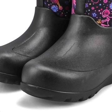 Girls' Neo-Clasic Neon Unicorn Waterproof Boot