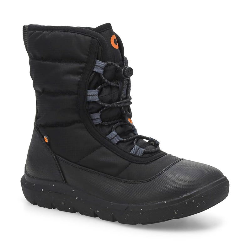 Kids'  Skyline Snow Waterproof Winter Boot - Black