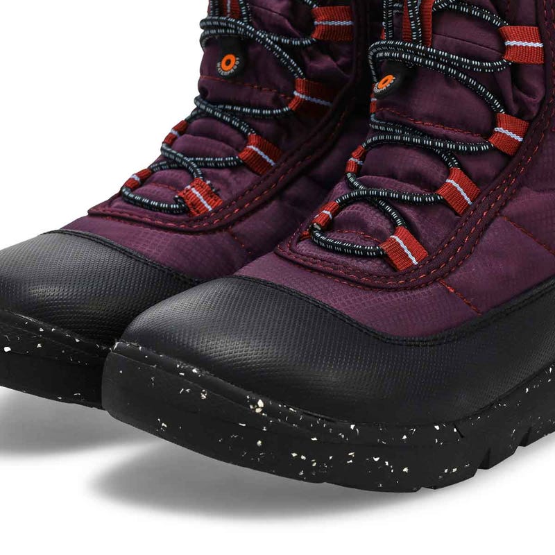 Girls'  Skyline Snow Waterproof Winter Boot - Plum