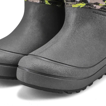Boys'  Snow Shell Camo Texture Waterproof Winter B