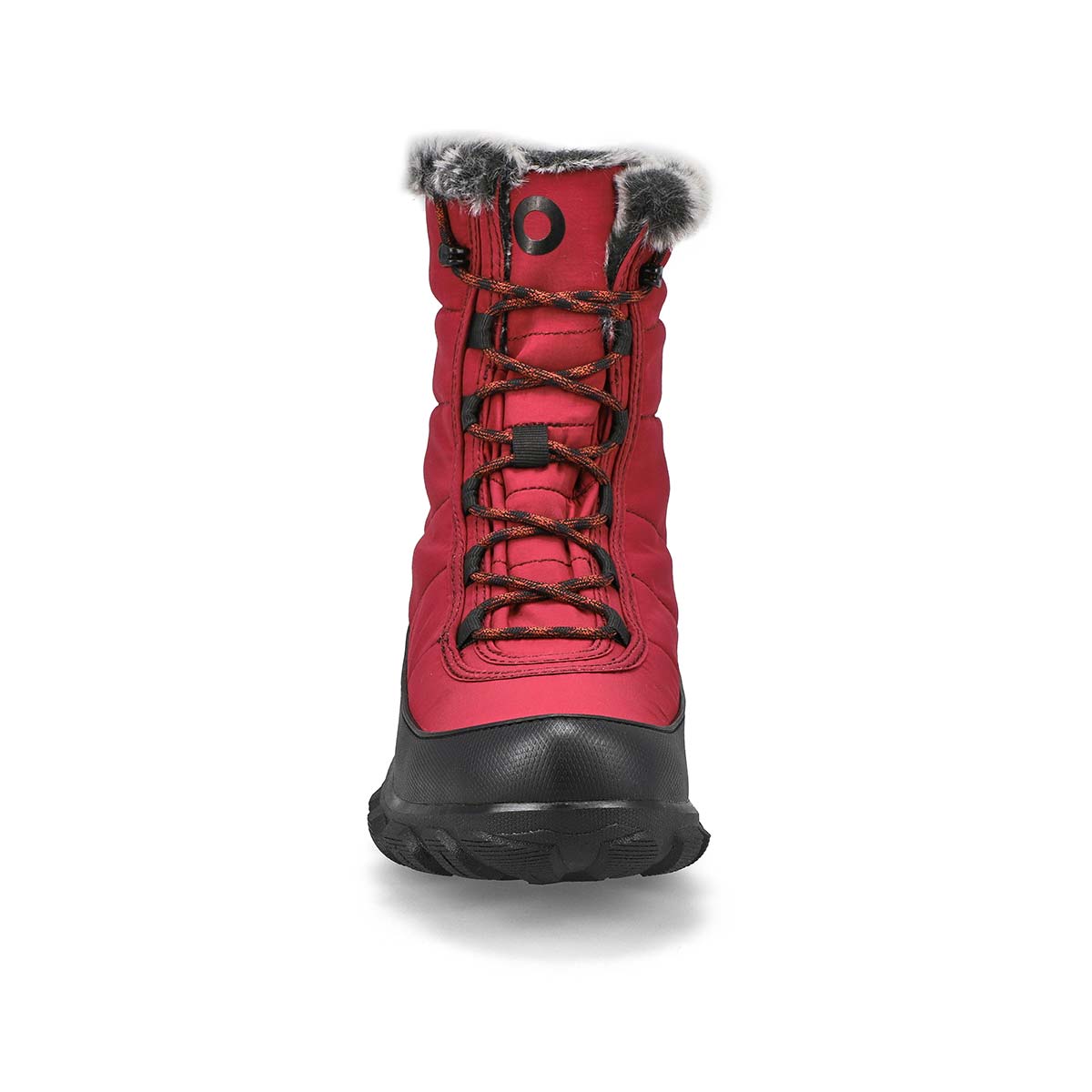 Botte imperméable CEDAR QUILT LACE, grenat, femmes