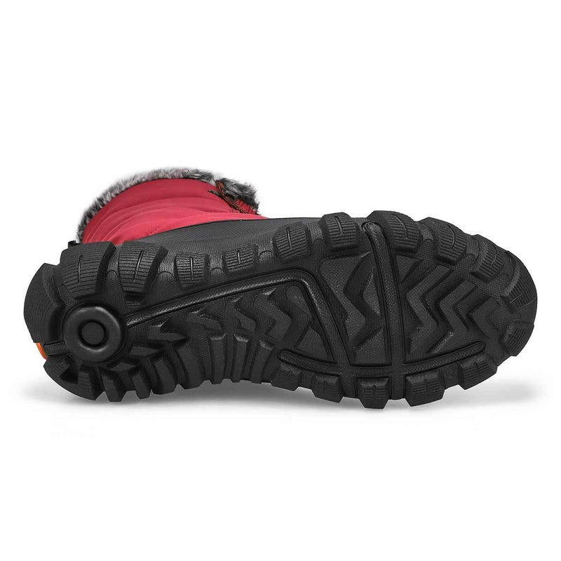 Women's Cedar Quilt Lace Waterproof Boot - Garnet