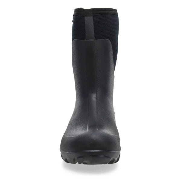 Botte imperméable mi-montante CLASSIC SEAMLESS MID, noir, hommes