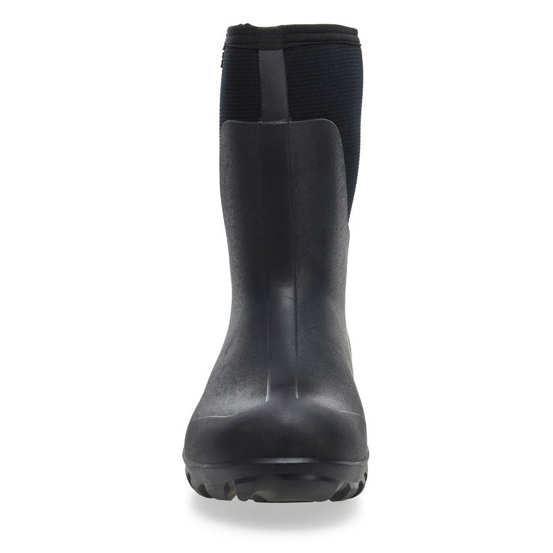 Botte imperméable mi-montante CLASSIC SEAMLESS MID, noir, hommes