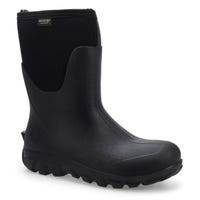 Botte imperméable mi-montante CLASSIC SEAMLESS MID, noir, hommes