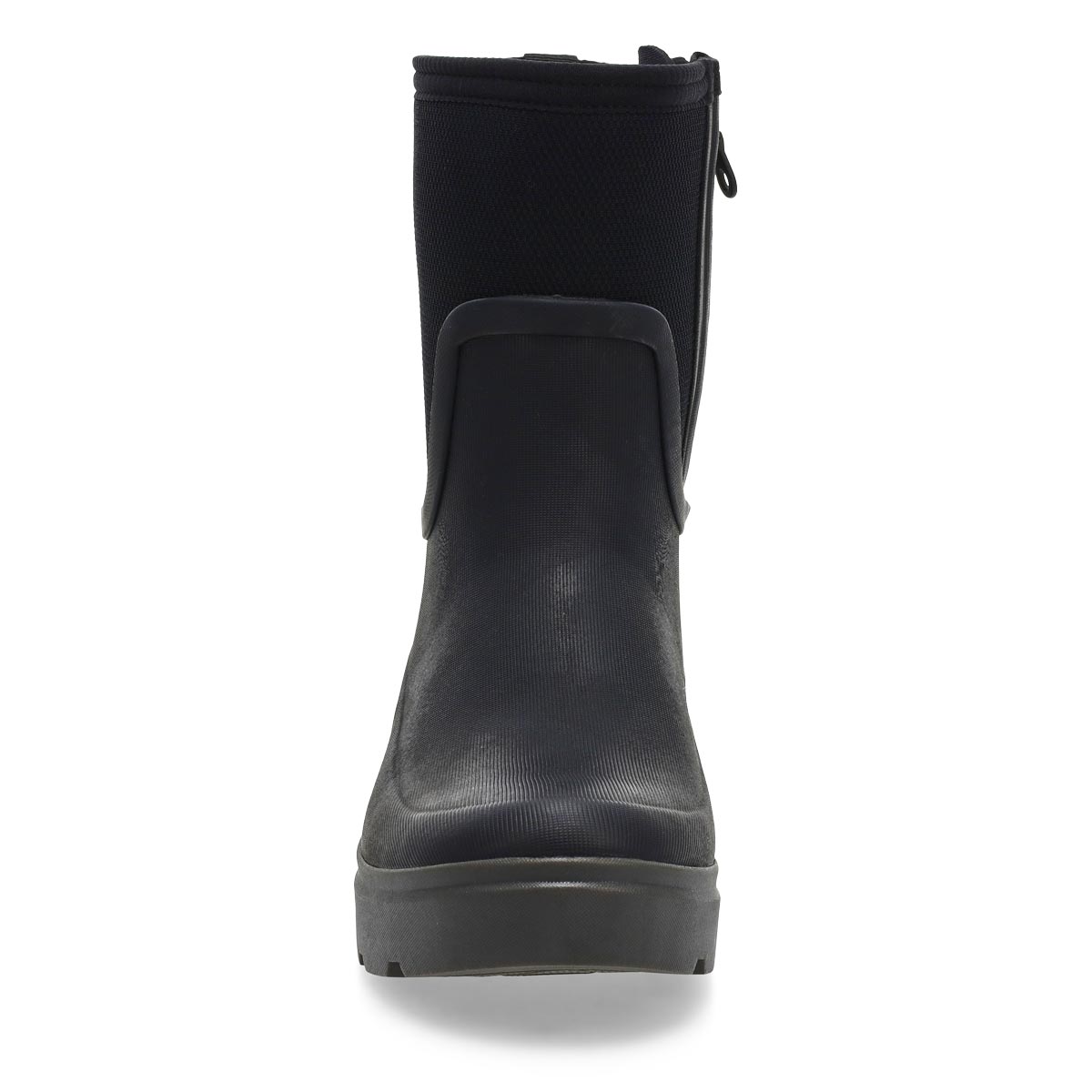Botte imperméable mi-haute HAZEL MID ZIP, noir, femmes