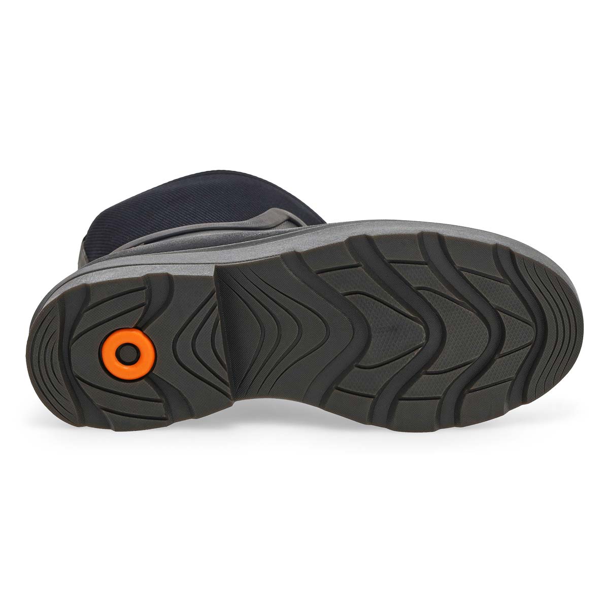 Botte imperméable mi-haute HAZEL MID ZIP, noir, femmes