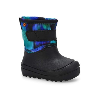 Infs Baby Snow Shell Northern Lights Waterproof Winter Boot -  Black/Multi