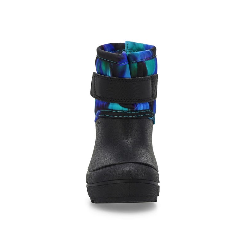 Infants' Baby Snow Shell Northern Lights Waterproof Winter Boot -  Black/Multi