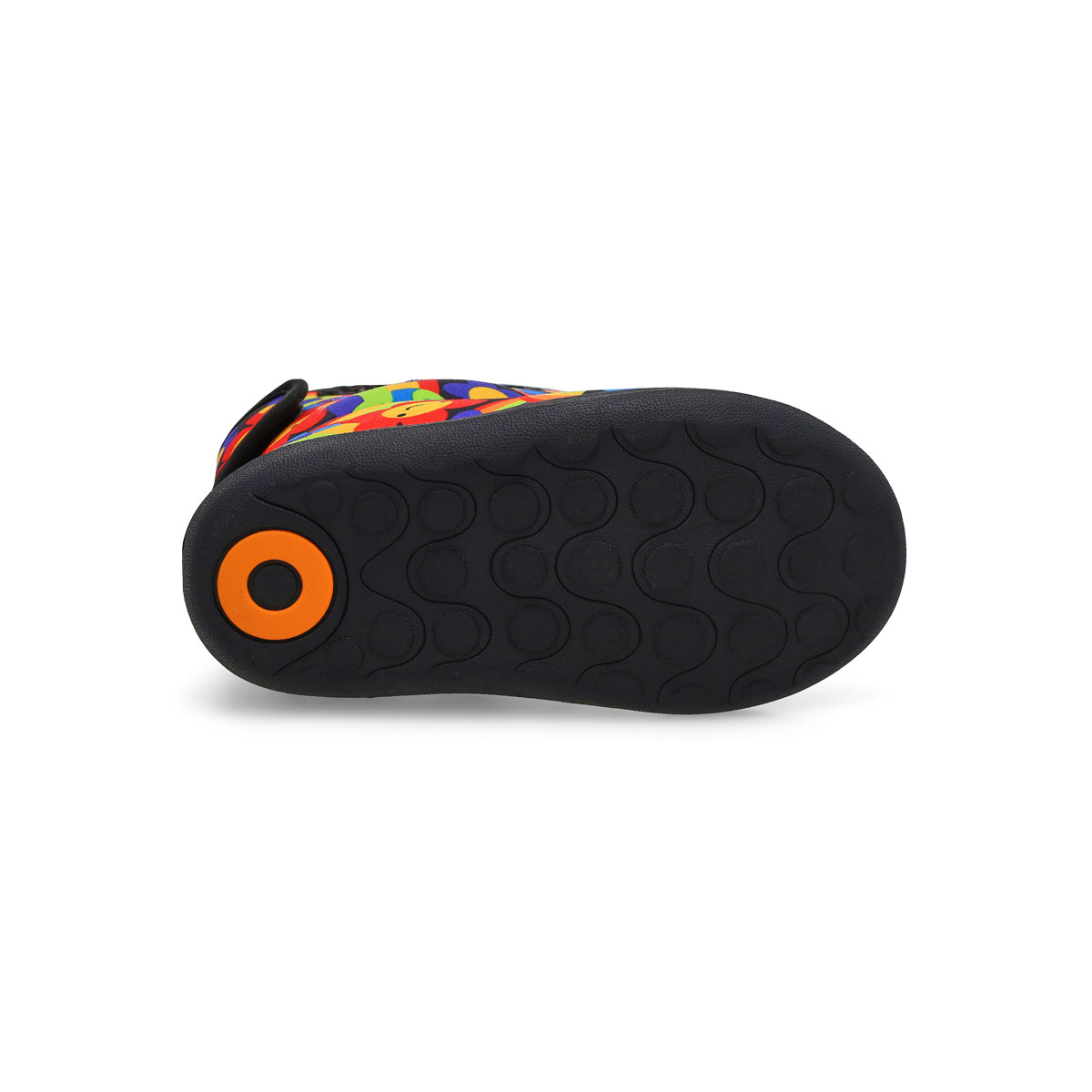 Infants' Baby Bogs II Rainbow Planet Waterproof Boot - Black/Multi