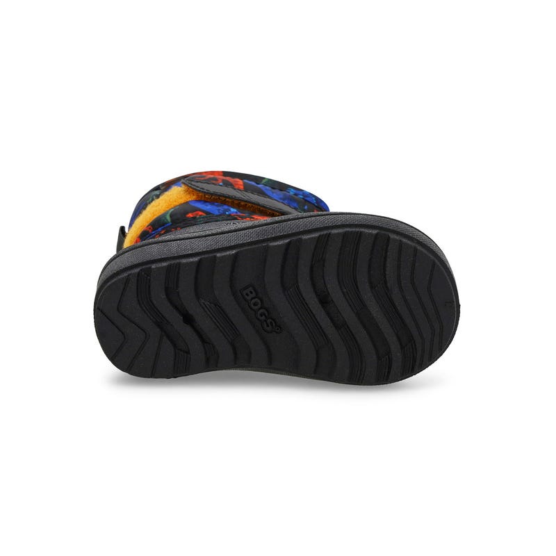 Infants' Baby Snow Shell Real Dino Waterproof Winter Boot -  Black/Multi