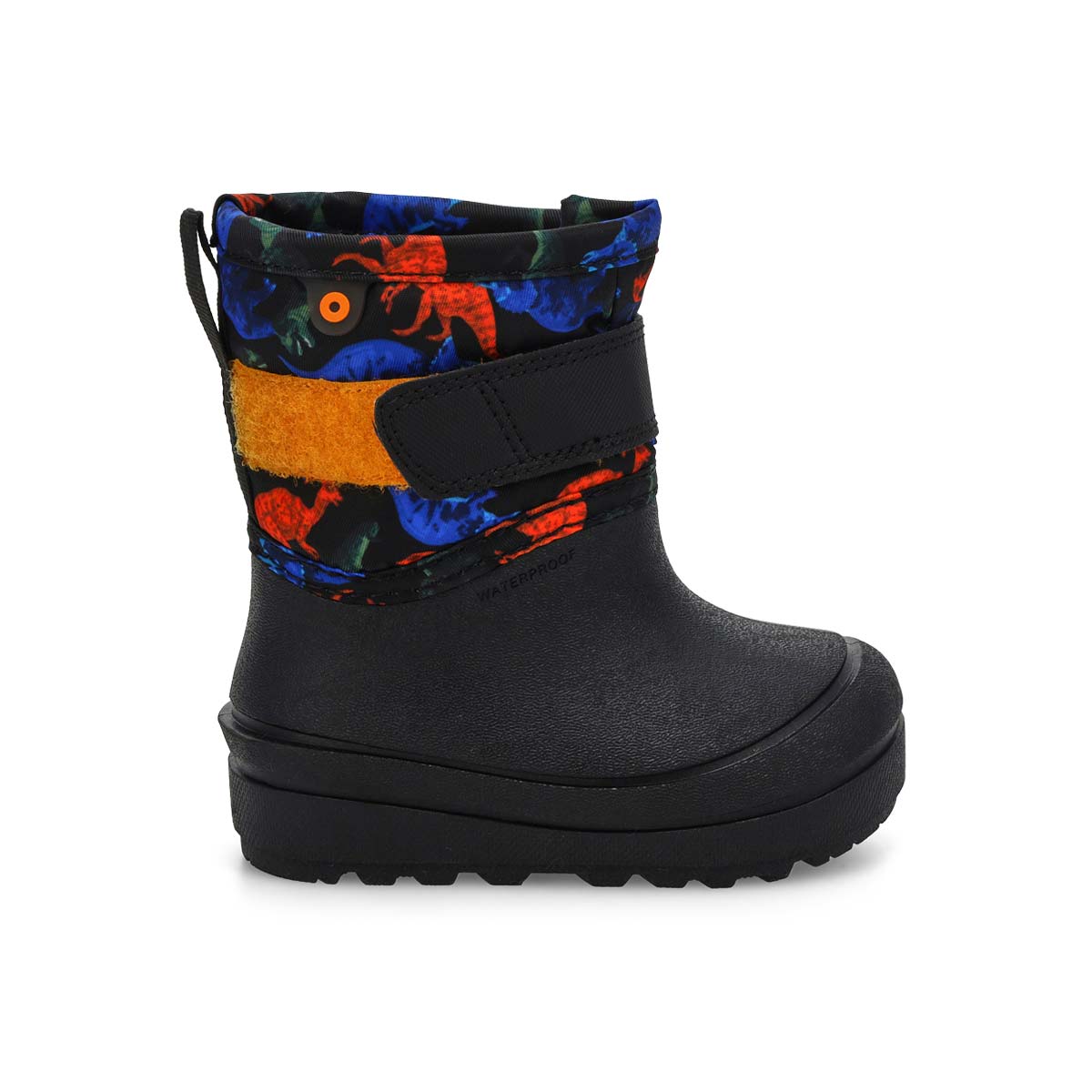 Infants' Baby Snow Shell Real Dino Waterproof Winter Boot -  Black/Multi