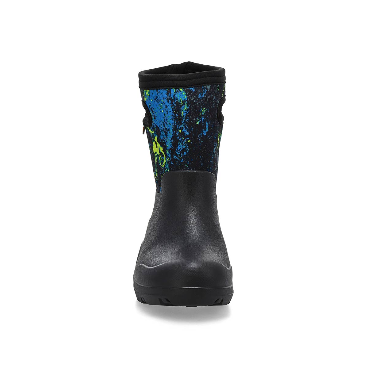 Botte d'hiver imperméable YORK SEAMLESS ACID CAMO, noir/multi, enfants