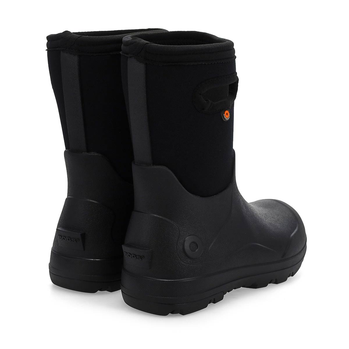 Botte d'hiver imperméable YORK SEAMLESS, noir, enfants