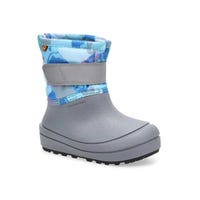 Infants'  Baby Snow Shell Mountains Waterproof Winter Boot -  Light Grey/Multi