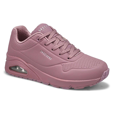Lds Uno Stand On Air Sneaker-Drk Mauve