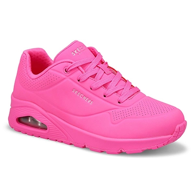 Lds Uno Stand On Air Sneaker - Hot Pink