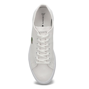 Men's Gripshot BL Leather Sneaker - White/White