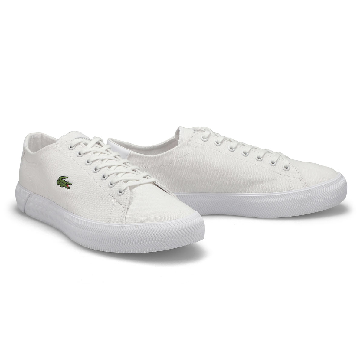 Baskets en cuir GRIPSHOT BL, blanc/blanc, hommes