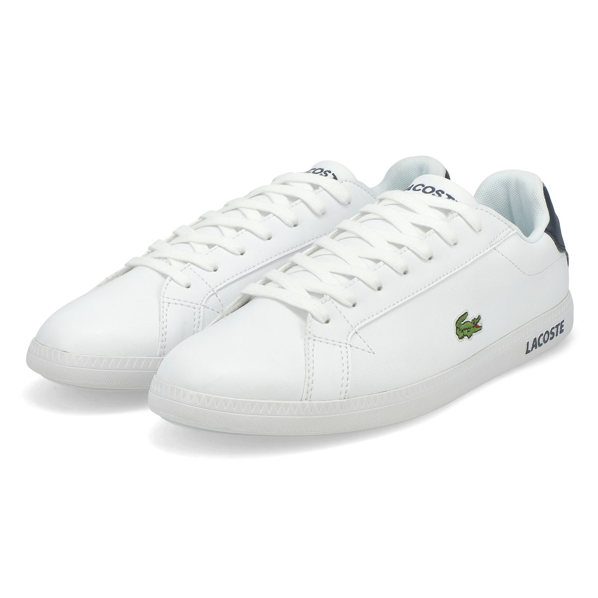 Lacoste Men's Graduate BL21 1 Sneaker - White | SoftMoc.com