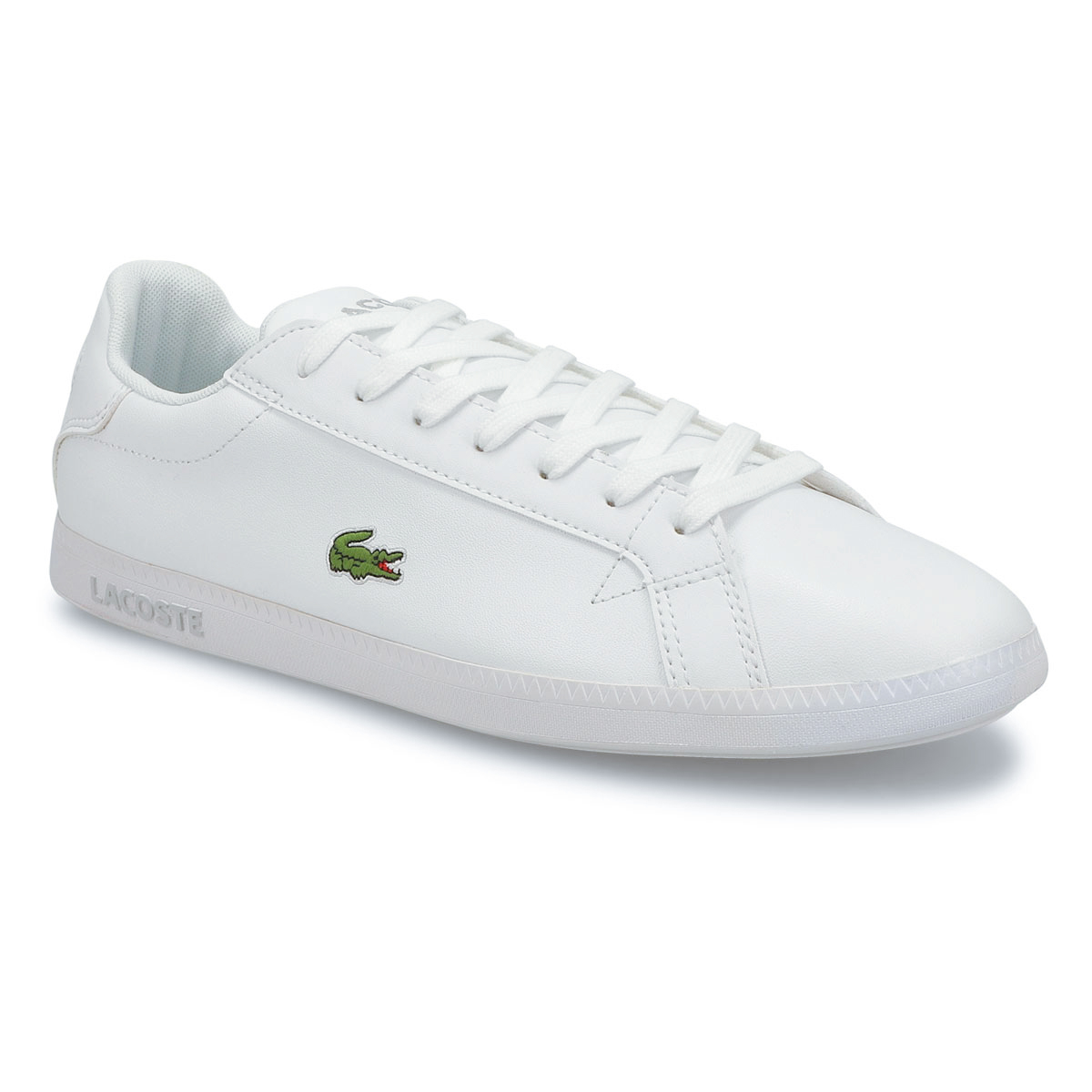 Lacoste Men's Graduate BL21 1 Sneaker - White | SoftMoc.com