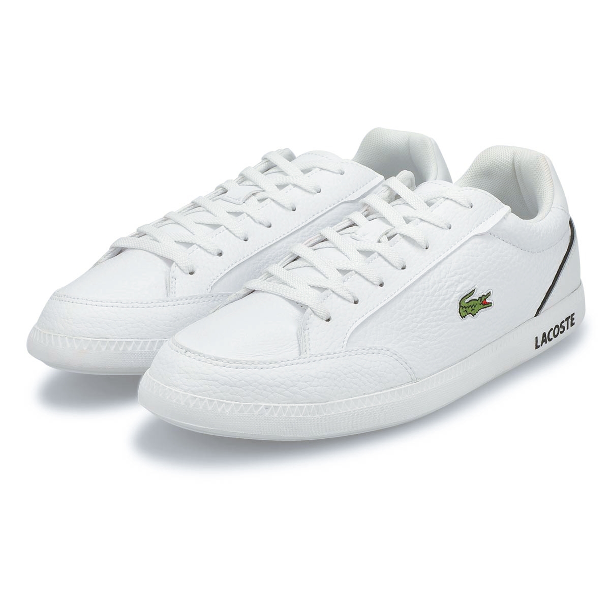 Lacoste Men's Graduate Cap 0721 1 Sneaker -Wh | SoftMoc.com