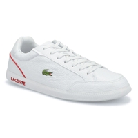 Men's Graduate Cap 0721 1 Fashion Sneaker -White/Red