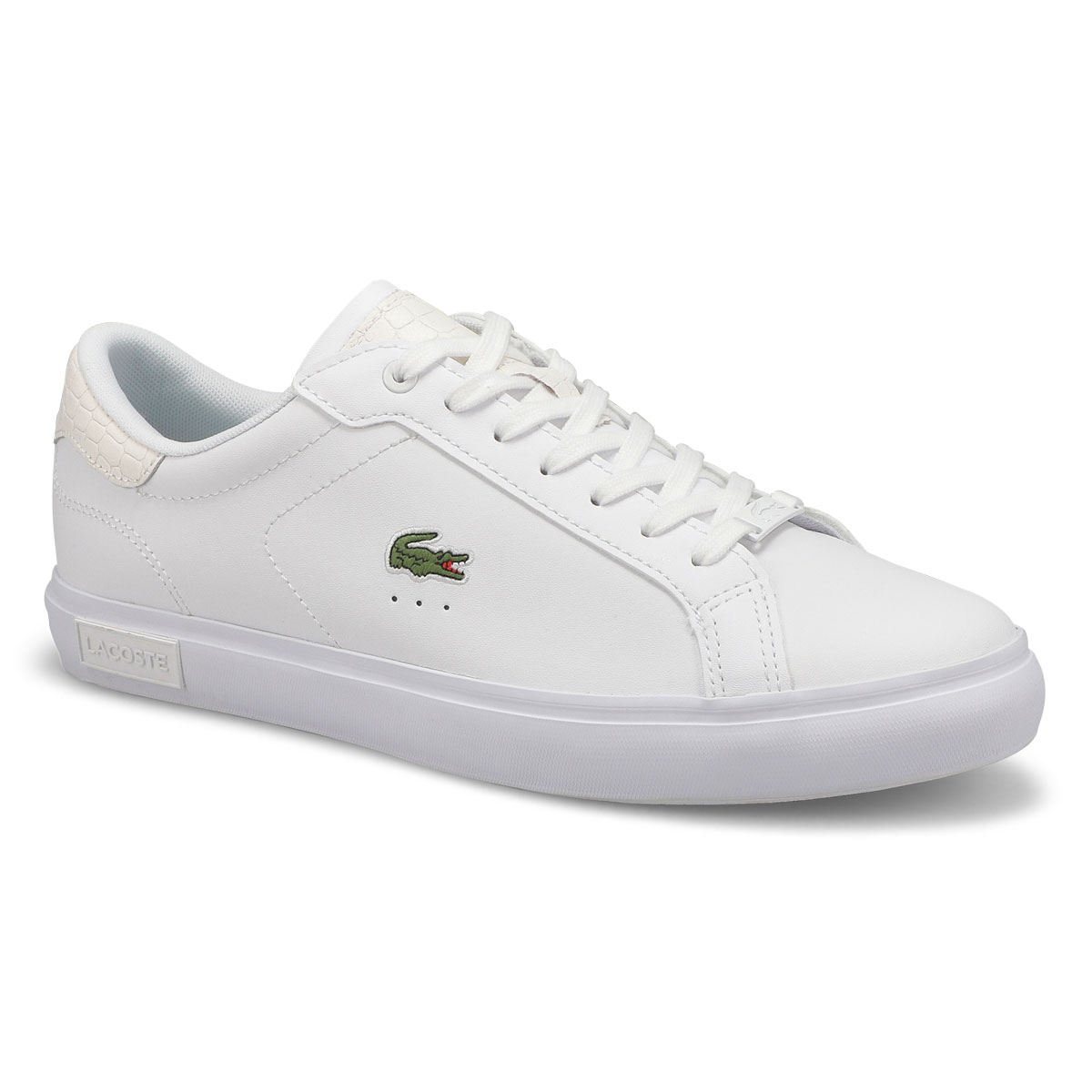 Lacoste Men's Powercourt Sneaker - White | SoftMoc USA