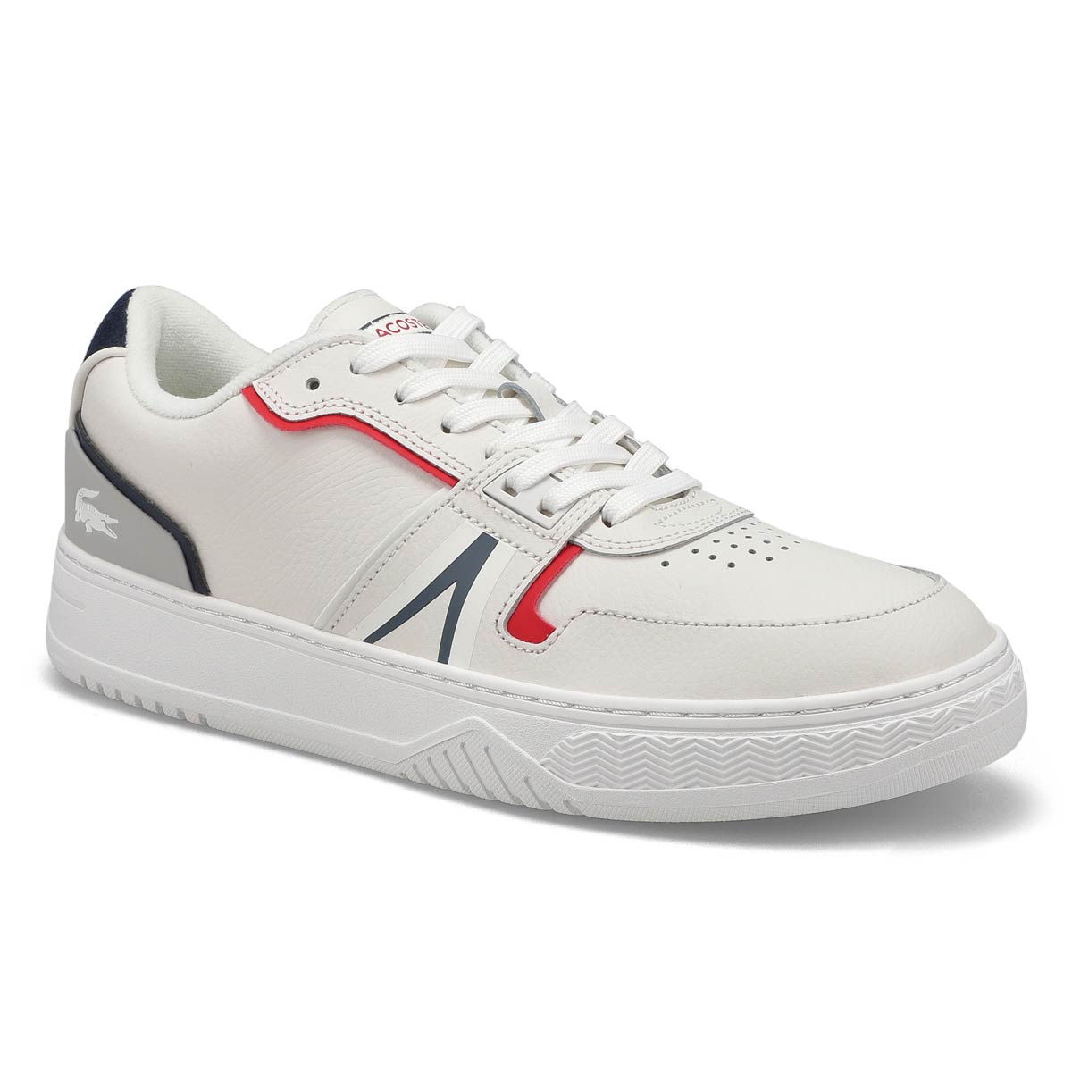 Lacoste Men's L001 Fashion Sneaker - White/Na | SoftMoc.com