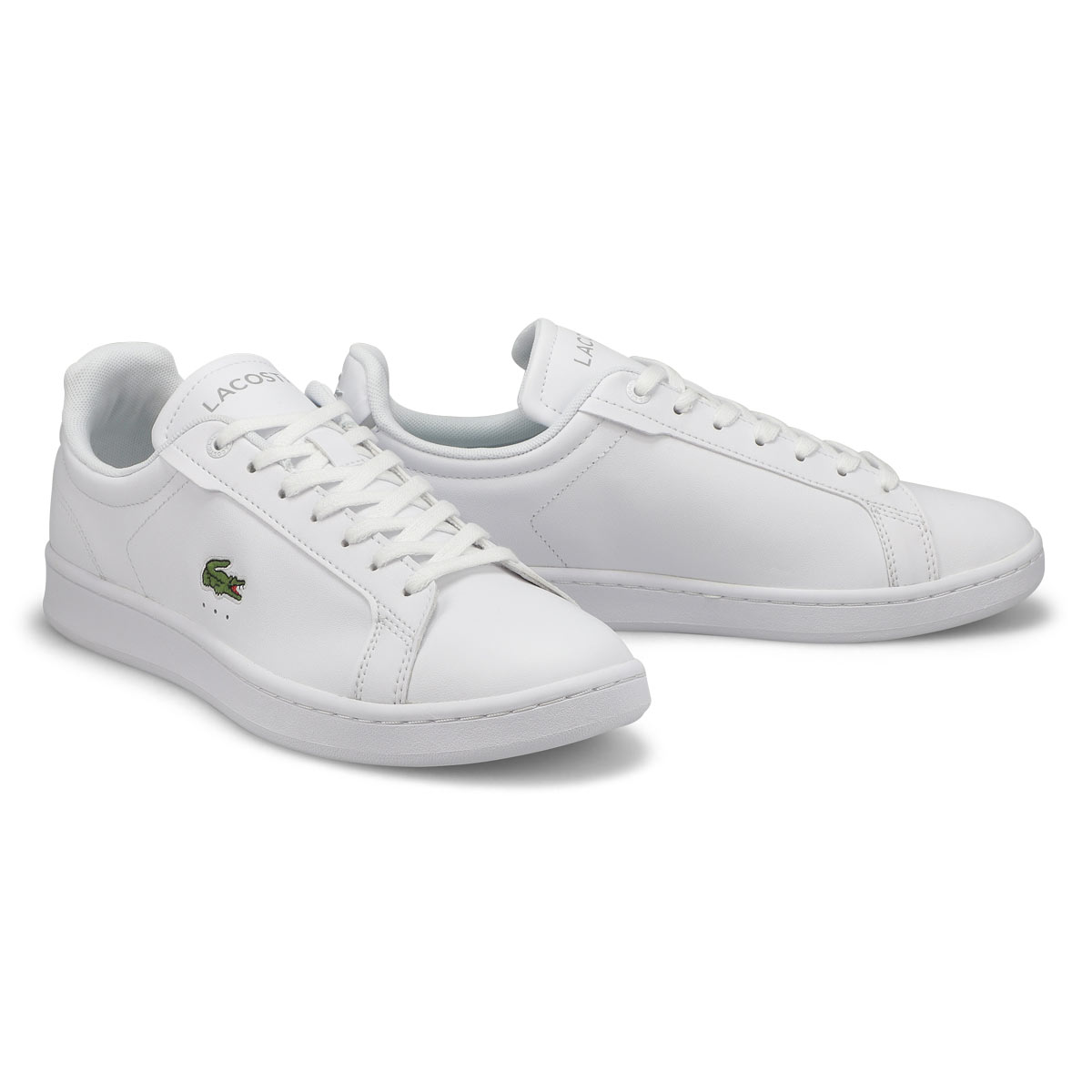 Lacoste Men's Carnaby Pro BL Sneaker -White | SoftMoc.com