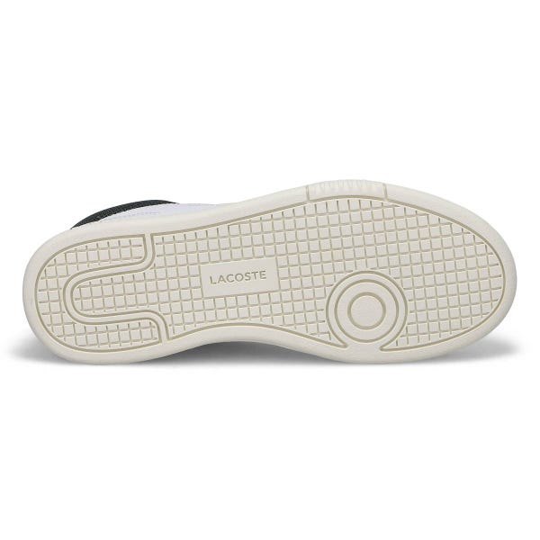 Women's Lineset Leather Lace Up Sneaker - White/Dark Green