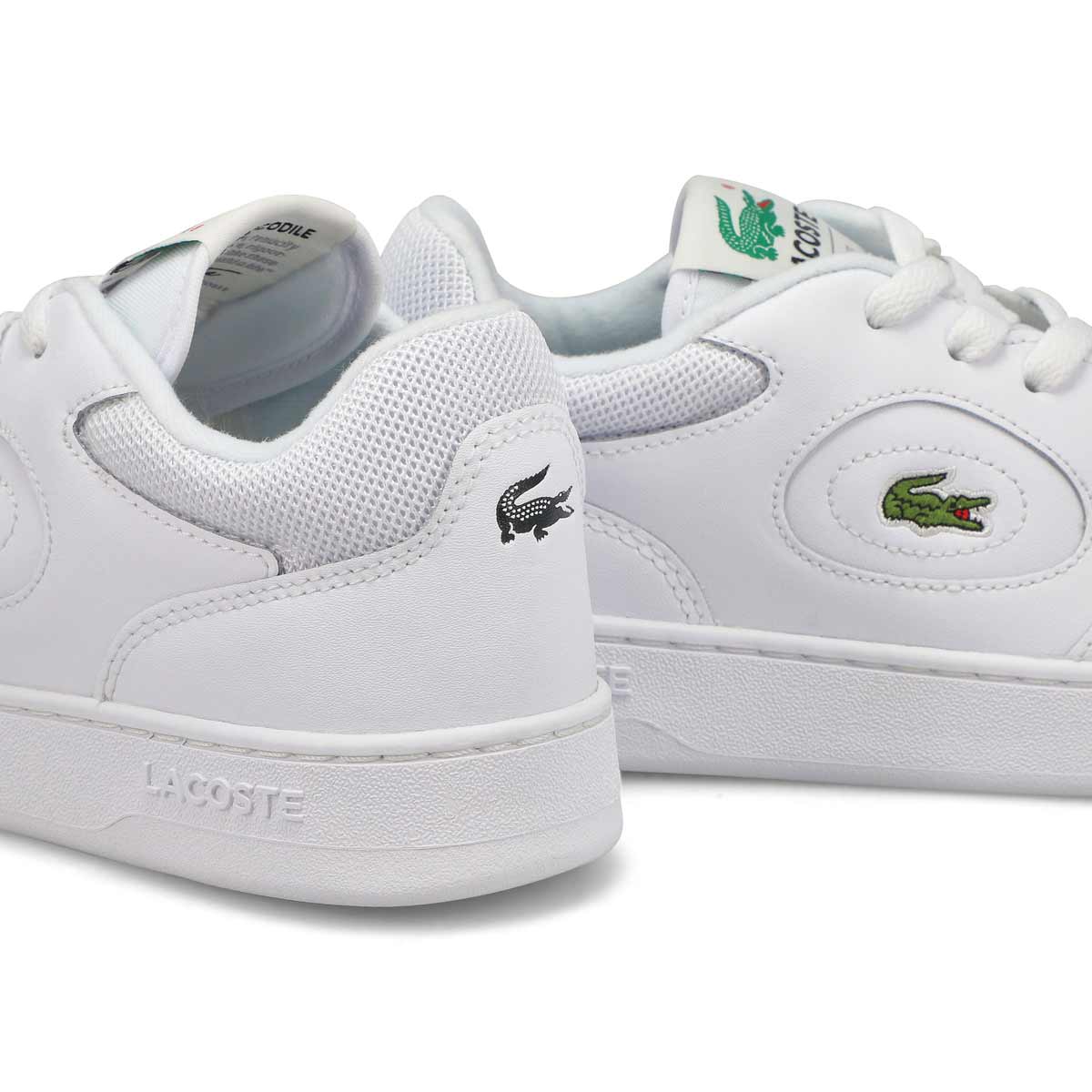 Women's Lineset Lace Up Fashion Sneaker - White/White