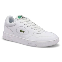 Women's Lineset Lace Up Fashion Sneaker - White/White